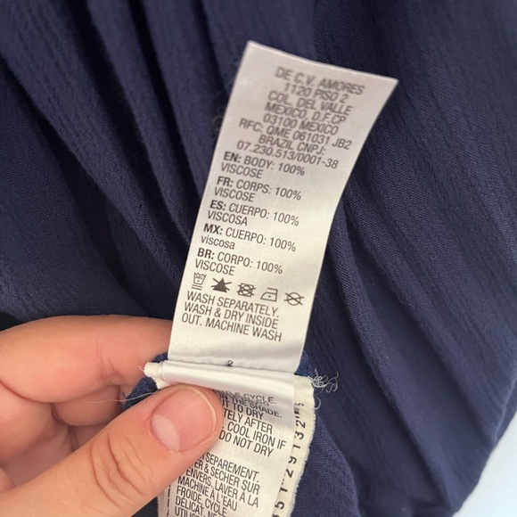 Roxy strappy mini dress navy - Picture 5 of 5